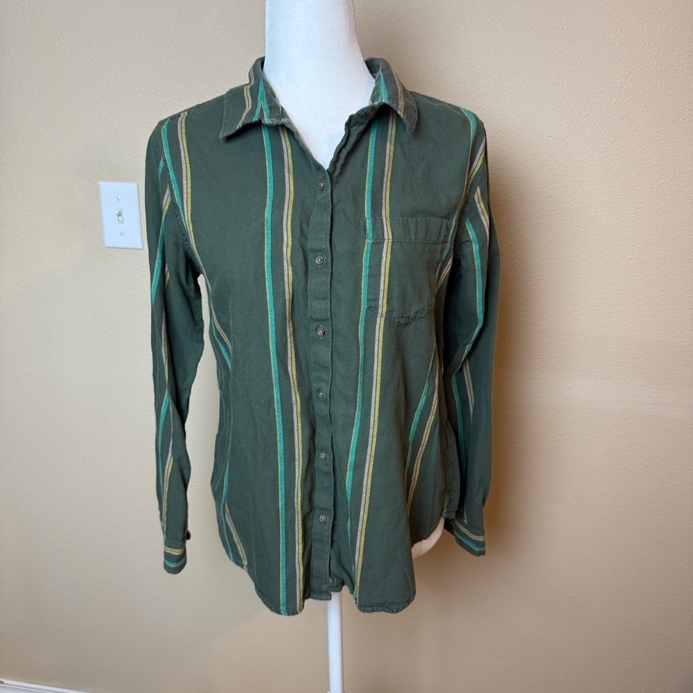 Prana Alfie Flannel Shirt Size Small - Picture 4 of 11